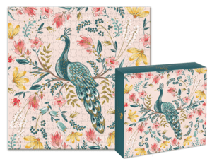 Peach Melba Peacock Puzzle from DG Americas, NIQUEA.D