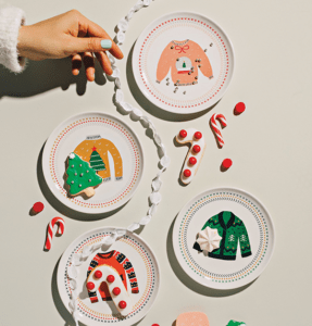 Danica Jubilee Appetizer Plates Set of 4 from Danica