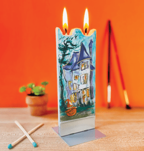 Flat Halloween Hand-Crafted Candle from Flatyz