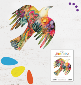 Desert Bird Vinyl Sticker from Fun Folks