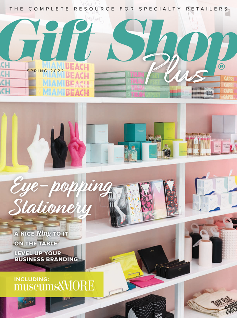 Gift Shop Plus Spring 2022 issue cover image