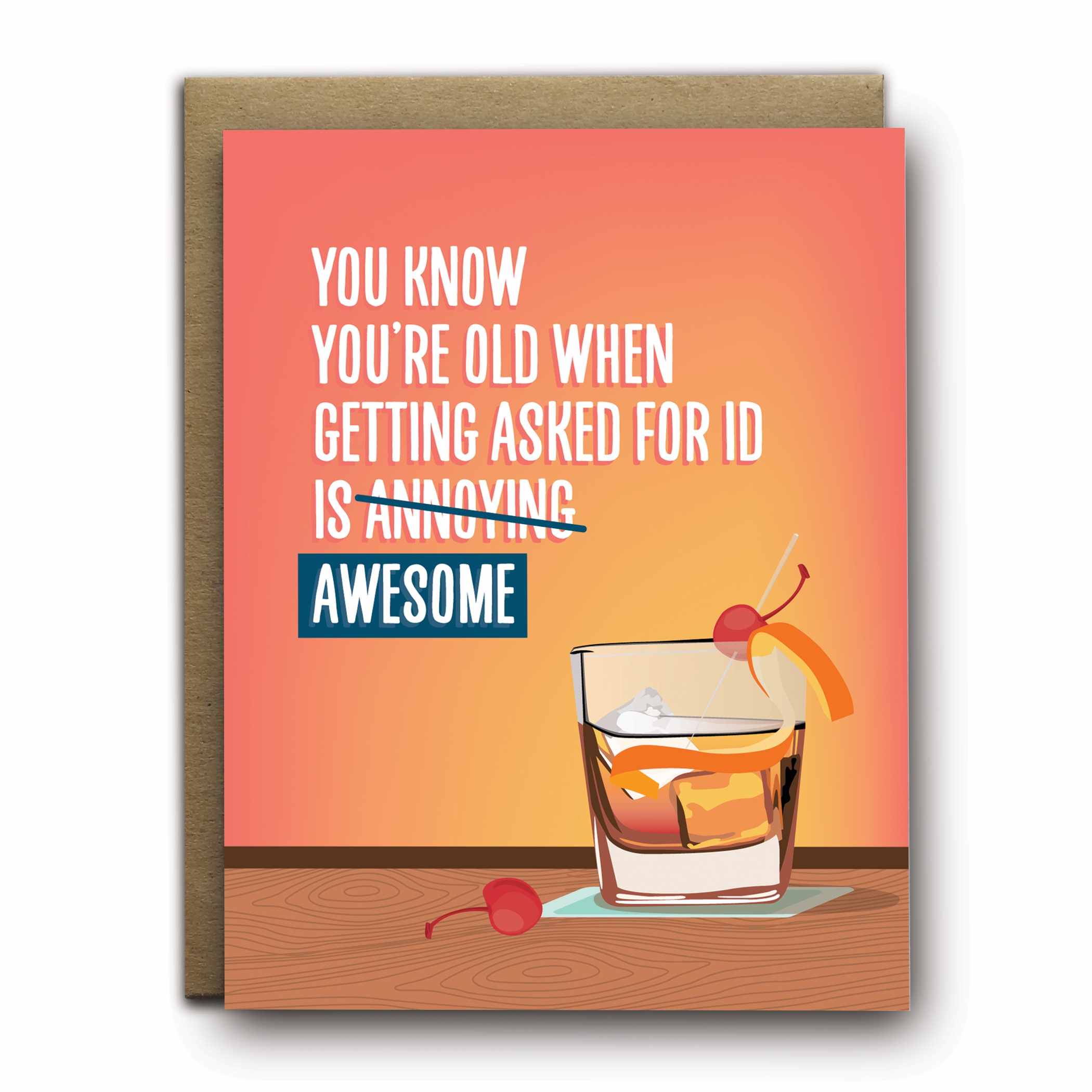 You Know You're Old Greeting Card