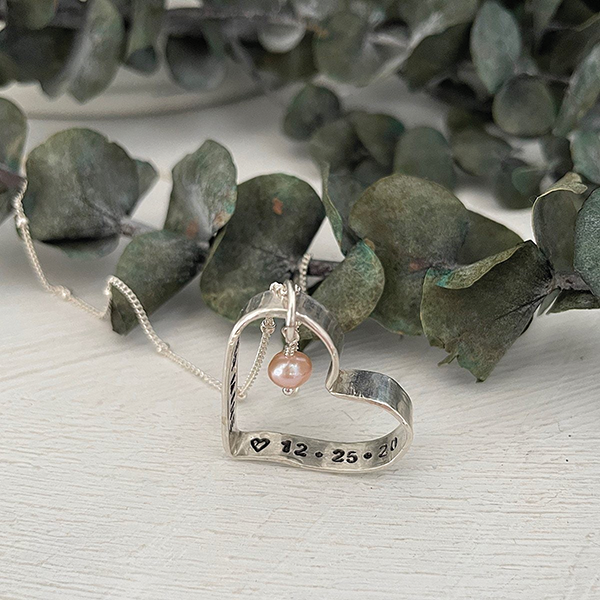 Secret Message Necklace 
															/ Isabelle Grace Jewelry							
