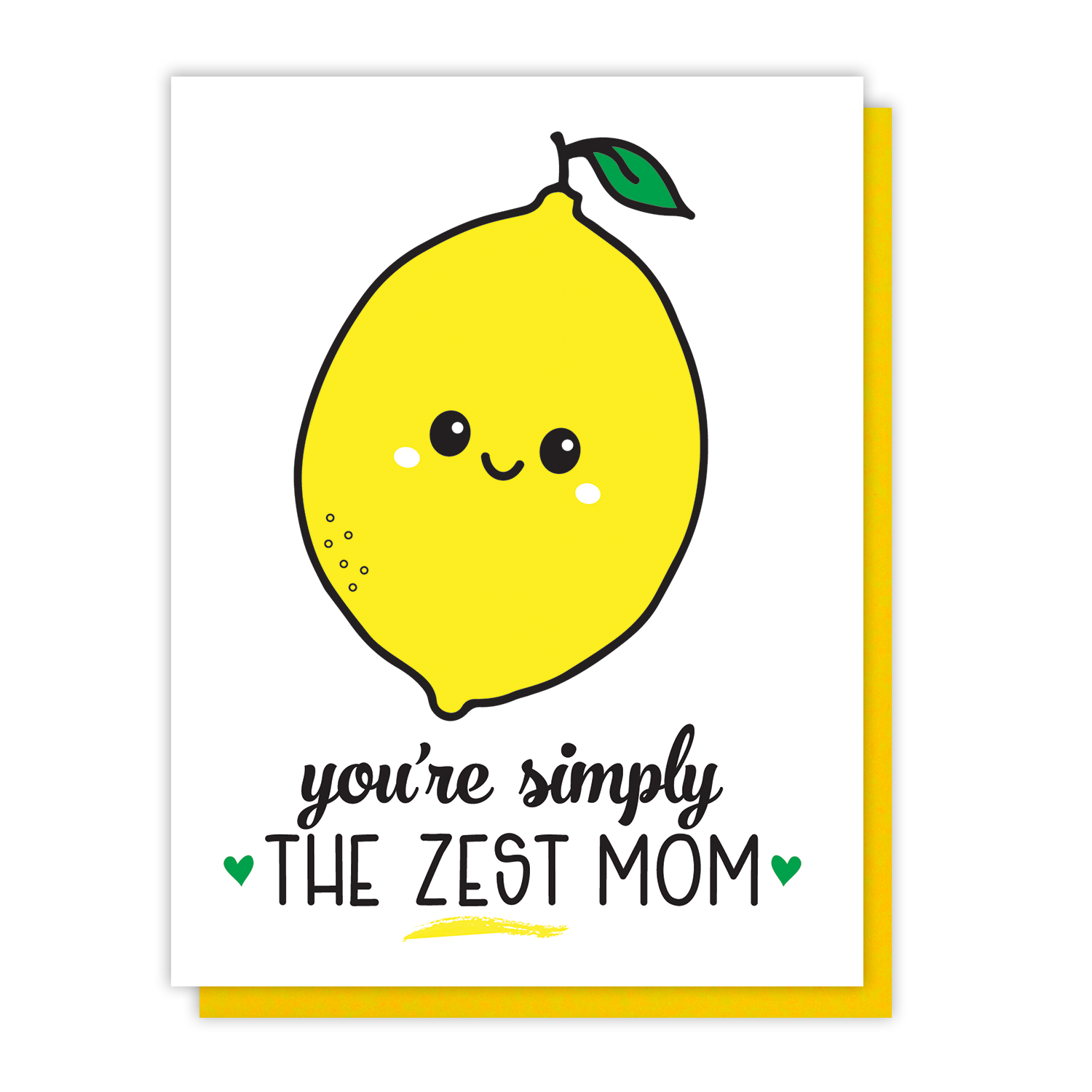 Zest Mom Card 
															/ Kiss and Punch							