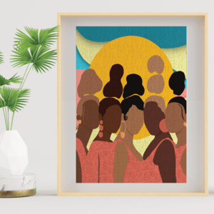 Frameable “Squad” Puzzle by Artist Tye Jiles by RVL Wellness Co.