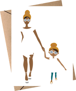 Mother Daughter Card from Soular Powered