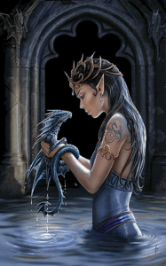 Fantasy Art Greeting Cards by Anne Stokes from Starlinks