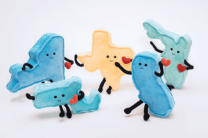 US State Plushies from Stuffed States