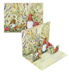 Garden Gnomes Pop-up Note Cards from The LANG Companies