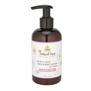 Lil' Naked Bee Cheeks to Cheeks Face & Body Lotion in Lavender Lullaby from The Naked Bee