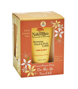 Orange Blossom Honey On-the-Go Travel Kit from The Naked Bee