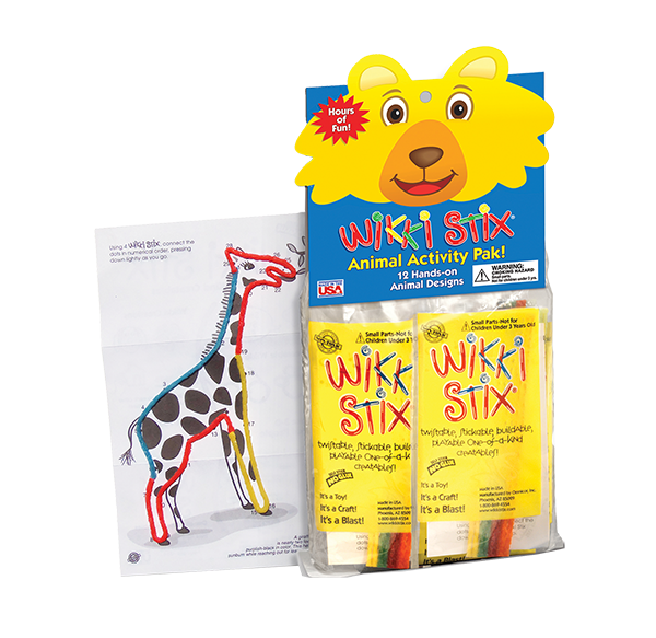 Animal Activity Pak-Giraffe 
															/ Wikki Stix							
