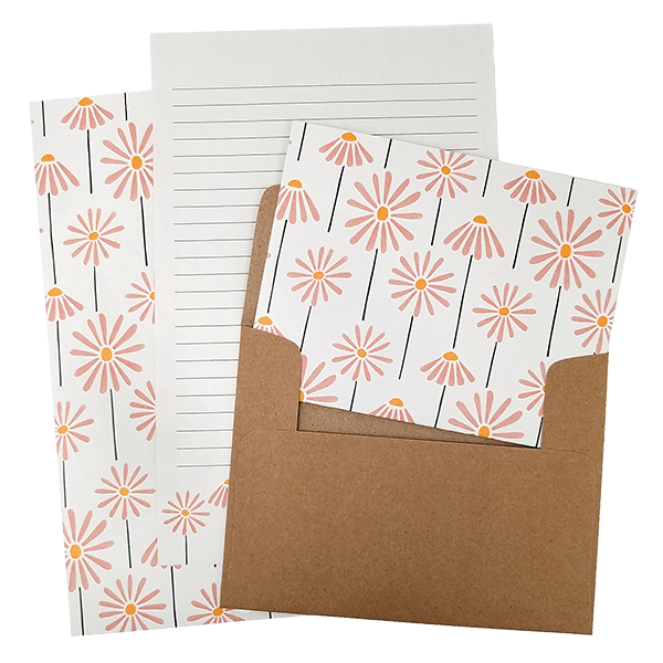 Coneflower Writing Set