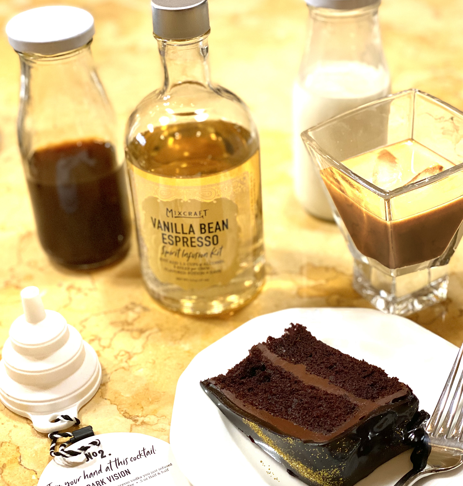 Vanilla Bean Espresso Spirit Infusion Kit 
															/ Mixcraft							