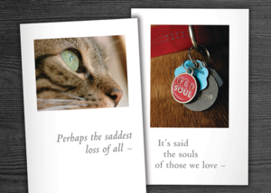 Passages Pet Condolence Card from Cardthartic