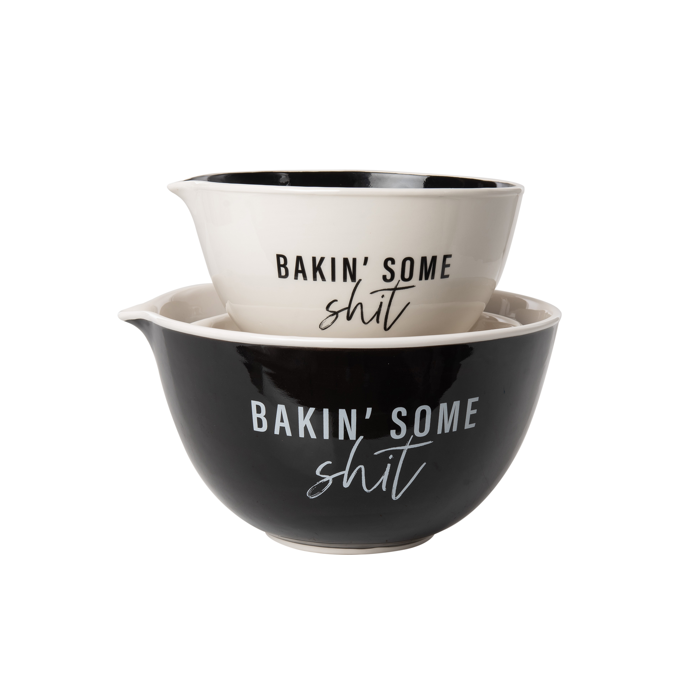 Bakin' Mixing Bowls 
															/ Totalee Gift							