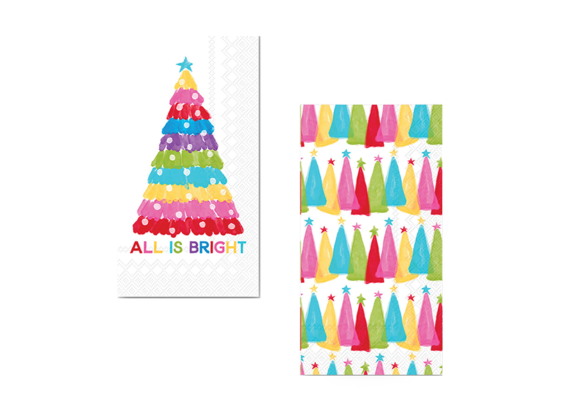 Jolly Tree and Jolly Folly Guest Towels