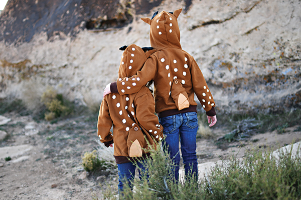 Woodland Fawn 3D Hoodie 
															/ Doodle Pants							
