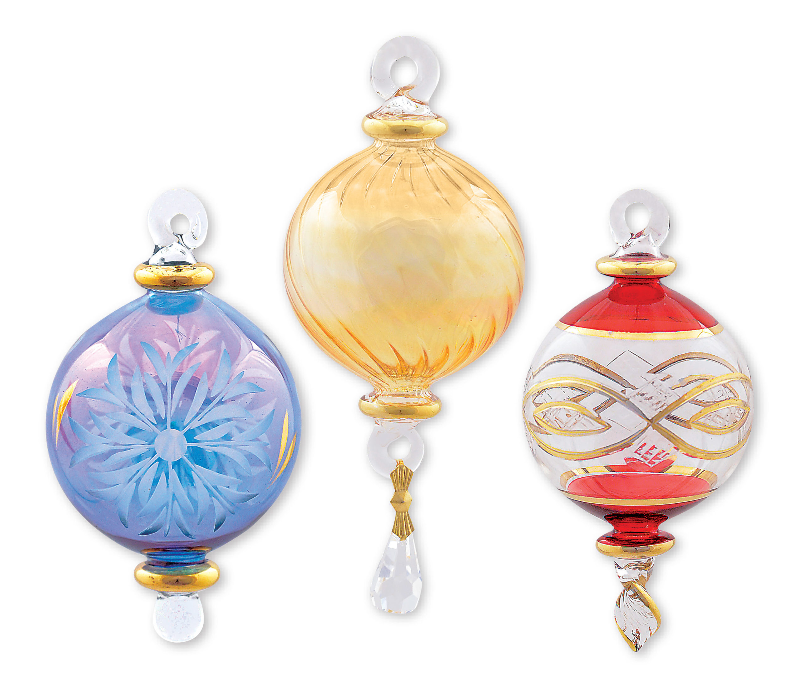 Handmade Glass Ornaments