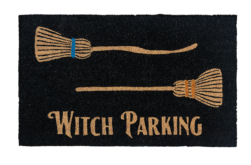 Witch Parking Coir Doormat 
															/ Entryways							