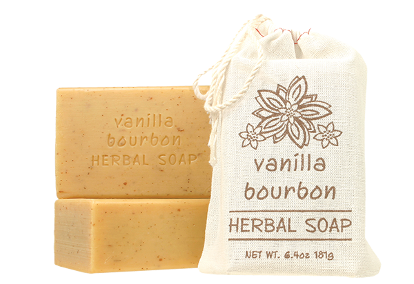 Vanilla Bourbon Herbal Soap