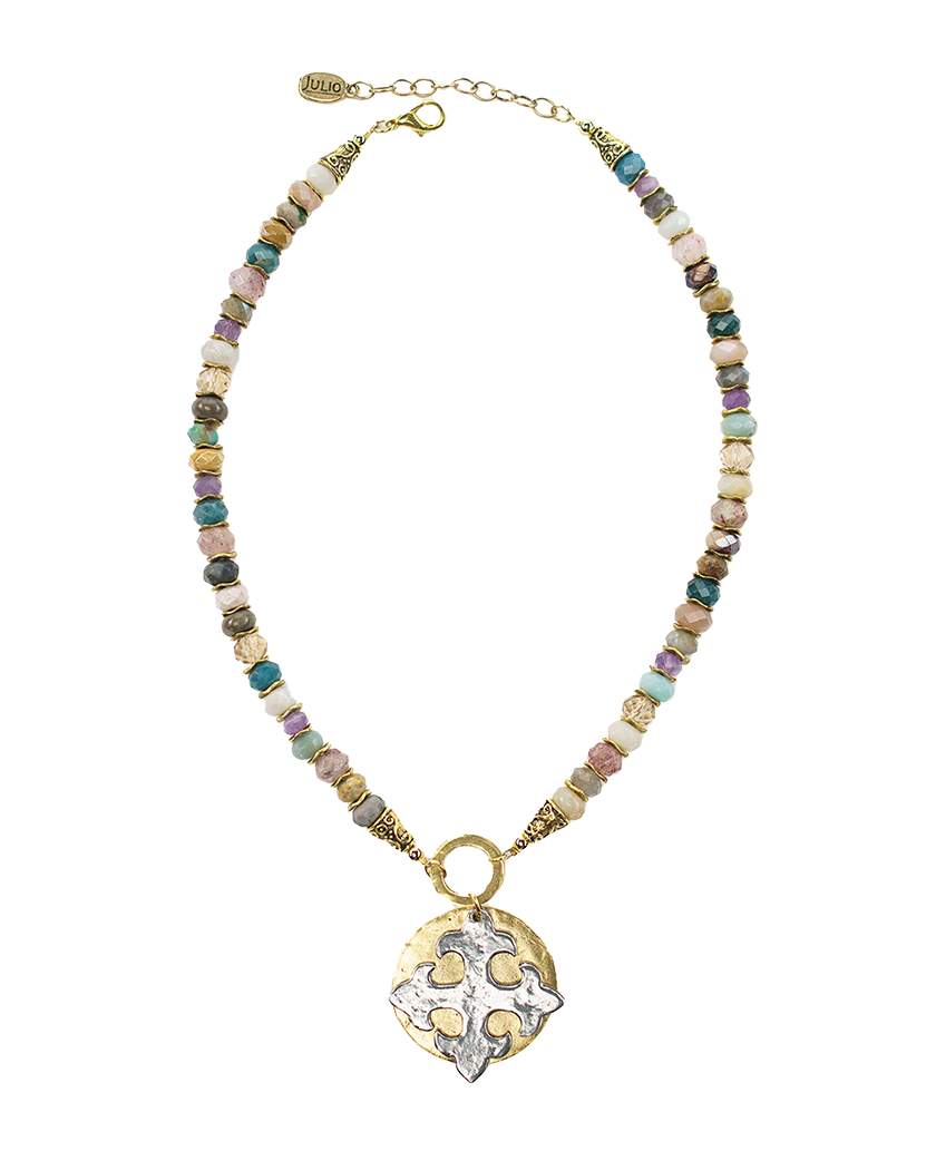 Ginsburg Gemstone Necklace 
															/ Julio Designs							