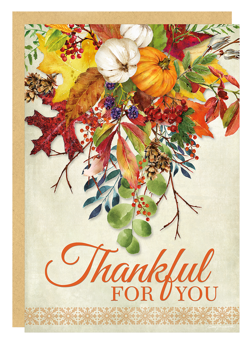 Thanksgiving Card 
															/ Leanin' Tree							