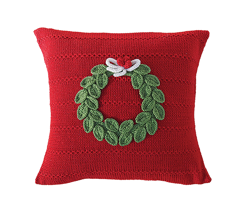 Wreath Pillow 
															/ Melange Collection							