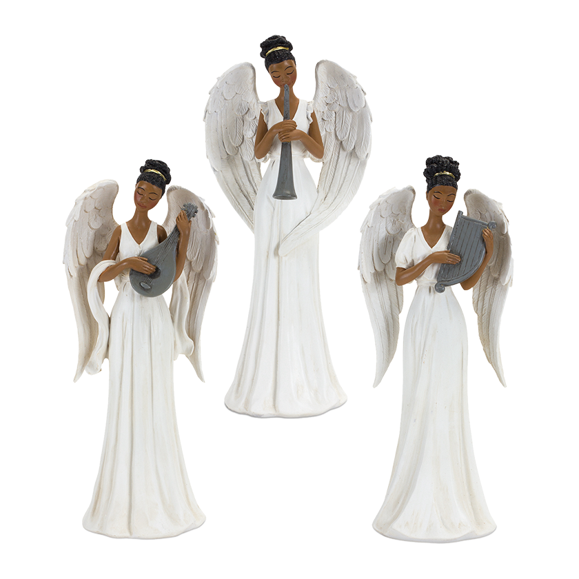 Angel with Instrument, 3 Asst. 
															/ Melrose International							