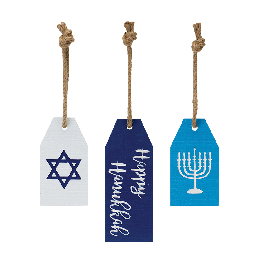 Hanukkah Tag Ornament 
															/ Melrose International							