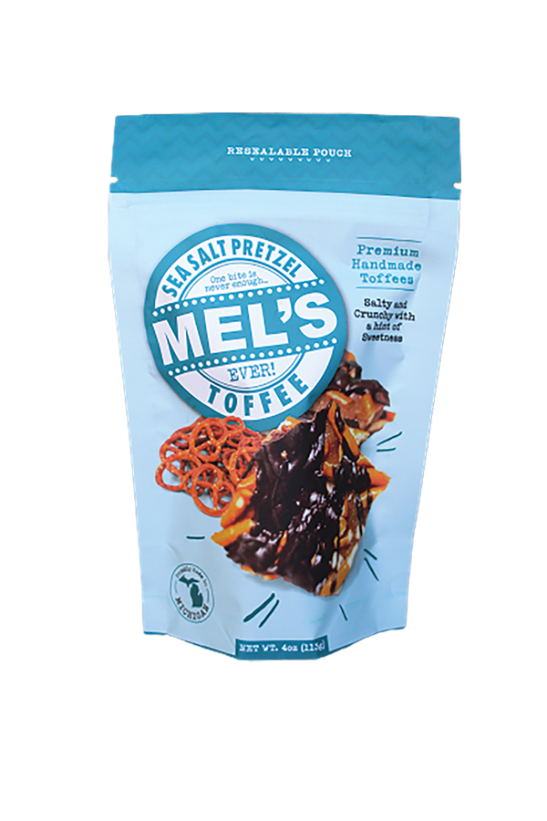 Sea Salt Pretzel Toffee 
															/ Mel's Toffee							
