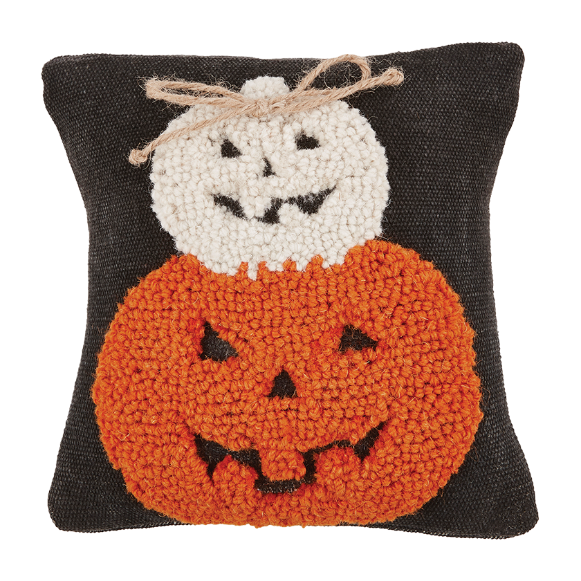 Halloween Hooked Mini Pillows