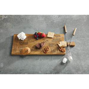 The S'more Map Board Set from Mud Pie