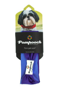 Lavender Fields Pom Pet Scarf from Pomchies