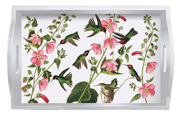 Audubon Anna's Hummingbird Wooden Tray 
															/ Raincaper							