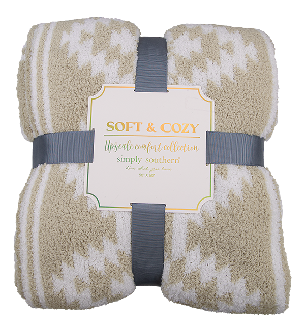 Soft n' Cozy Blanket - Geo 
															/ Simply Southern							
