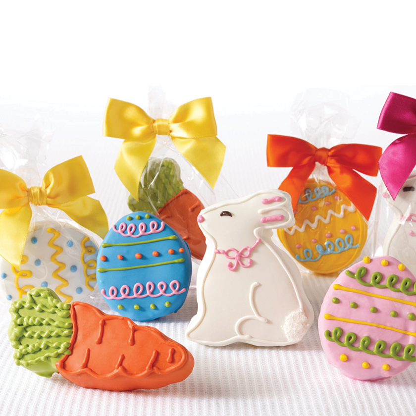 4 oz Frosted Easter Truffle Cutouts