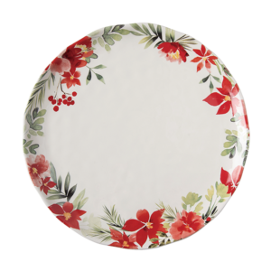 Dolomite Holiday Florish Platter from Transpac