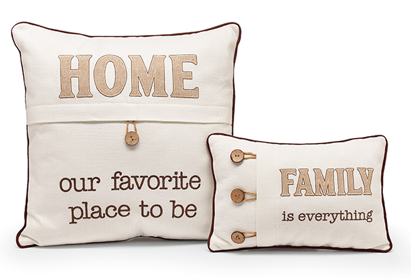 Home & Family Pillow Assortment 
															/ burton + BURTON							