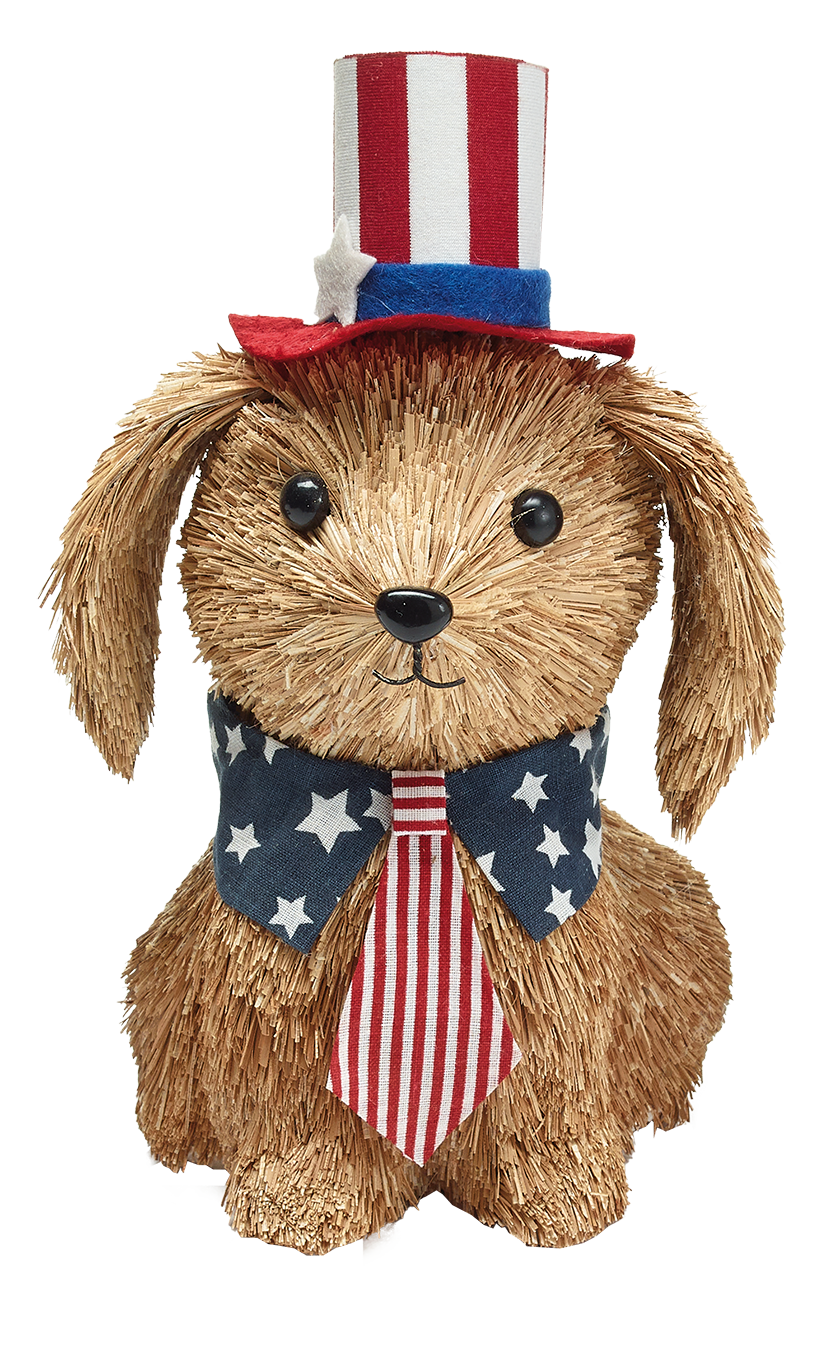 Patriotic Puppy with Top Hat 
															/ burton + BURTON							