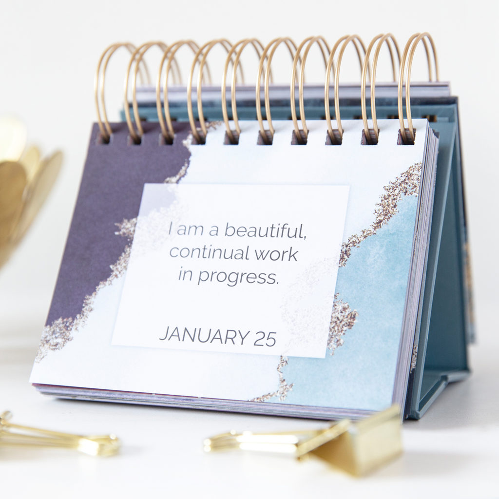 Affirmations Desk Easel from Boom Daily Planners