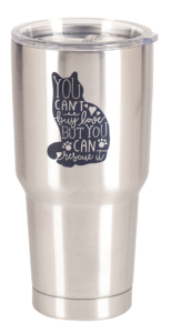 You Can’t Buy Love Rescue Cat Tumbler from Dickson's Inc.