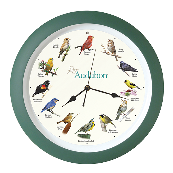 Audubon Singing Bird Clock 
															/ Mark Feldstein & Associates							
