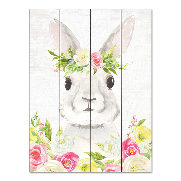 Spring Bunny Pallet Art