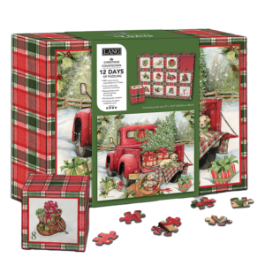LANG 12 Days of Puzzling Christmas Countdown – Santa’s Truck by Susan Winget from The LANG Companies