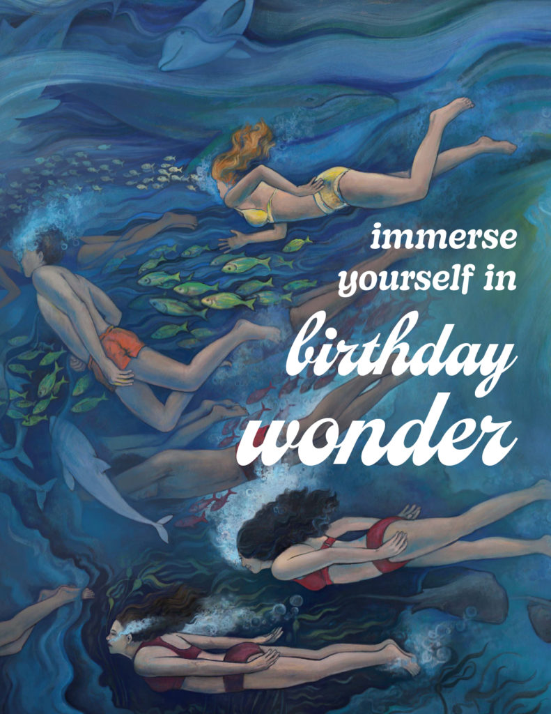Undersea Birthday Card from Waterknot