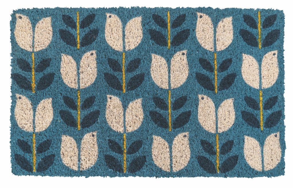 Birds in Bloom Doormat from Entryways