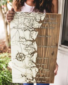 Ellas of Savannah Map from Fire & Pine
