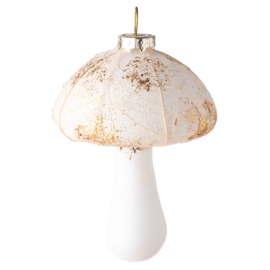 Glass Mushroom Ornament from Karma Gifts