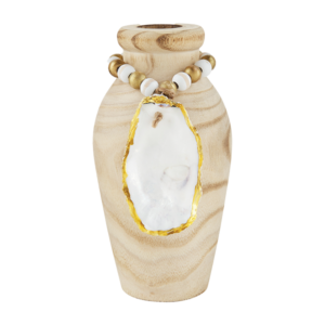 Oyster Bead Vases from Mud Pie